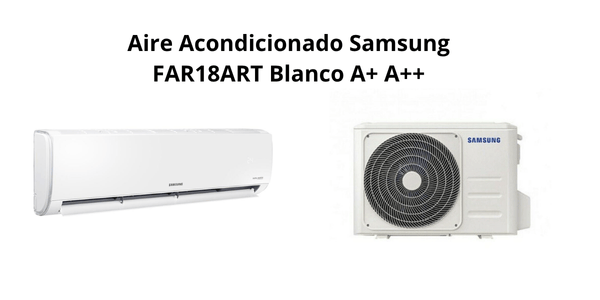 aire acondicionado samsung far18art blanco